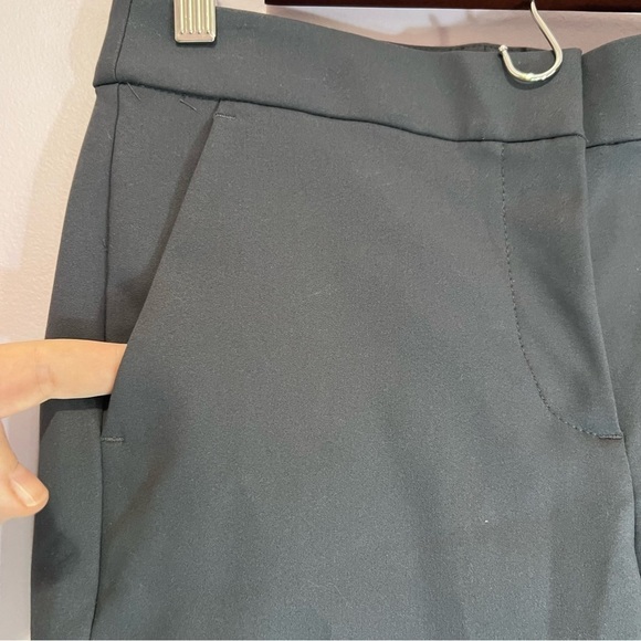 NWT Ann Taylor Loft High Waist Marissa Skinny Slate Gray Trousers Pants 0Petite - Picture 4 of 13